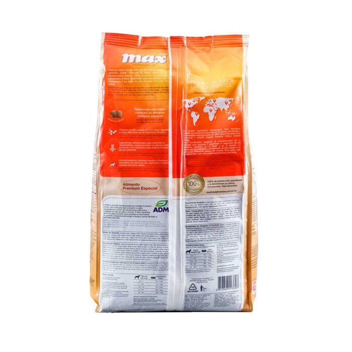 Max Performance Perros adultos Pollo y Arroz